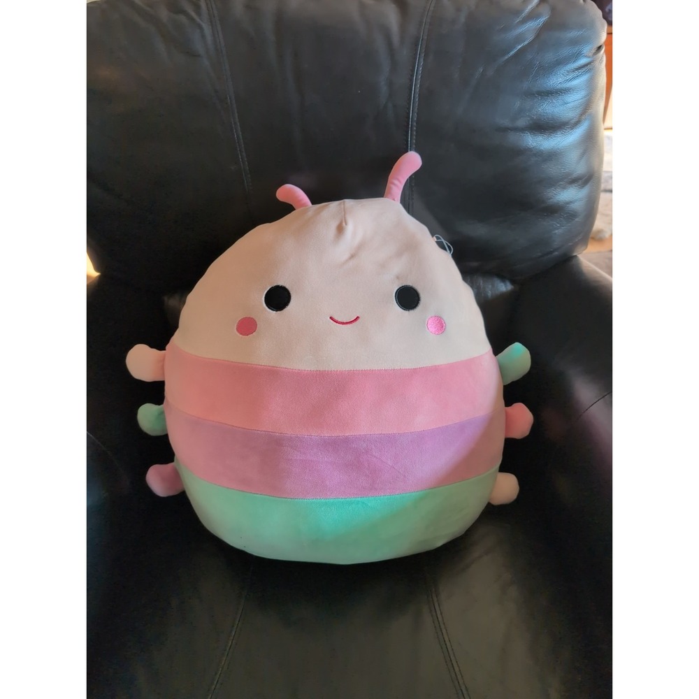 Original Squishmallow RARE Manu The Caterpillar 16 Inch